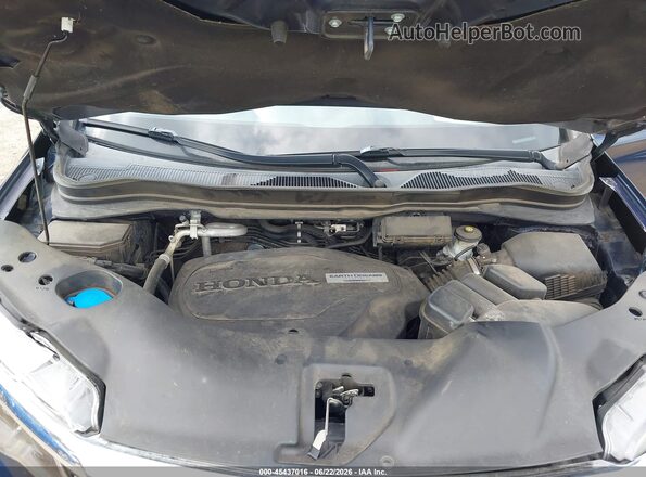5FNYF6H82HB049664 2017 HONDA PILOT Blue Widok z tyłu