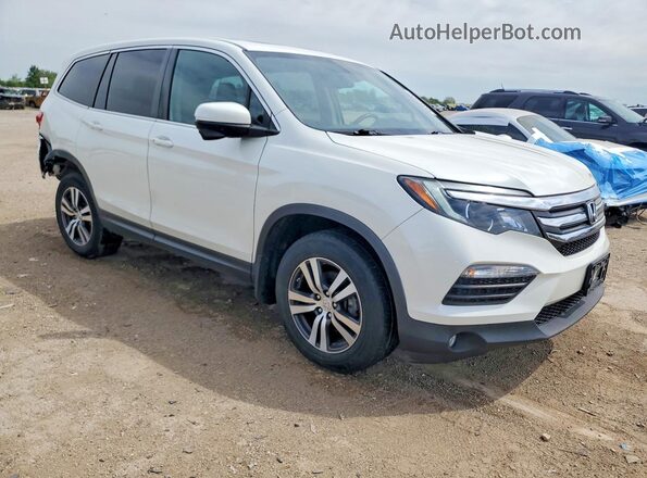 5FNYF6H84JB022522 2018 HONDA PILOT White Передня права чверть