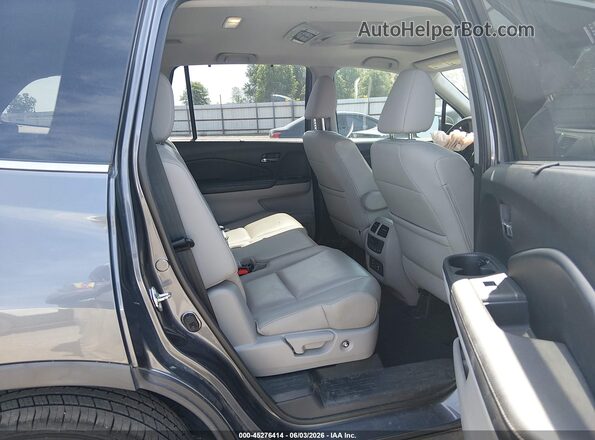 5FNYF6H85HB028551 2017 HONDA PILOT Gray Вид наклейки з VIN-кодом