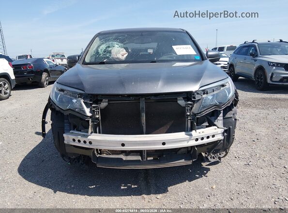 5FNYF6H85HB028551 2017 HONDA PILOT Gray Вид задньої частини салону