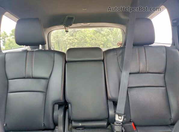 5FNYF6H86NB100840 2022 HONDA PILOT Gray Widok tylnych siedzeń