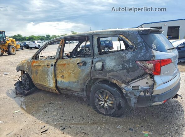 5FNYF6H88HB071202 2017 HONDA PILOT Серебряный Задняя левая четверть