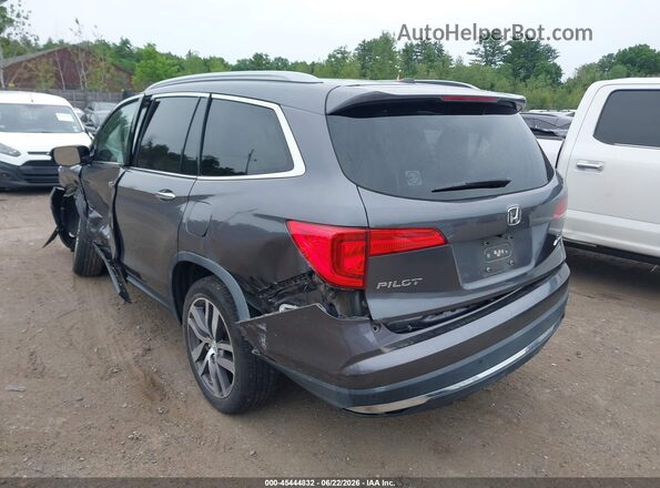 5FNYF6H91HB033111 2017 HONDA PILOT Gray Задня ліва чверть