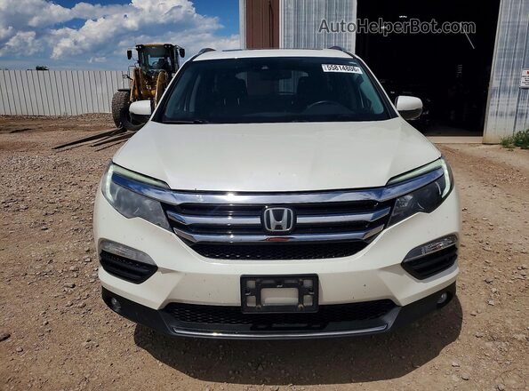 5FNYF6H91HB083149 2017 HONDA PILOT White Դիմացի տեսք