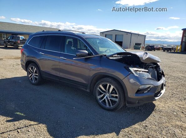 5FNYF6H91HB083653 2017 HONDA PILOT Charcoal Առջևի աջ