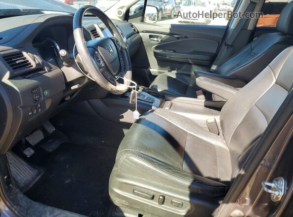 5FNYF6H91HB083653 2017 HONDA PILOT Charcoal Սալոնի դիմացի տեսք
