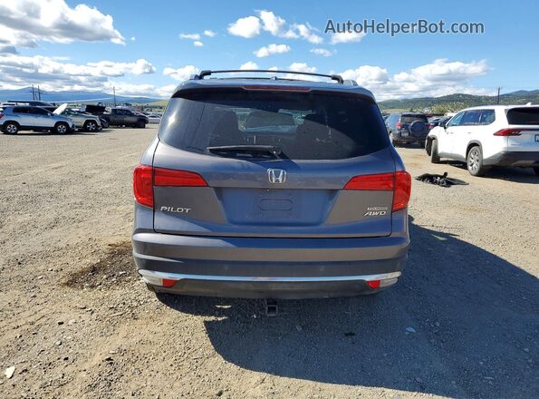 5FNYF6H91HB083653 2017 HONDA PILOT Charcoal Հետևի տեսք