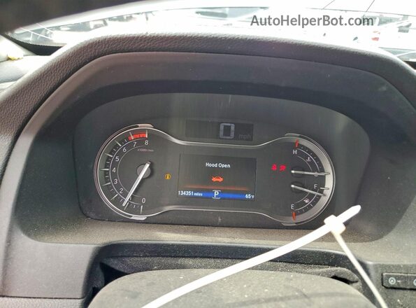 5FNYF6H91HB084656 2017 HONDA PILOT Gray Вид щитка приладів
