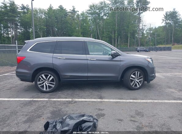 5FNYF6H92HB028547 2017 HONDA PILOT Gray Սալոնի հետևի տեսք