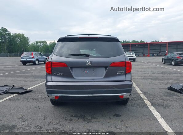 5FNYF6H92HB028547 2017 HONDA PILOT Gray 
