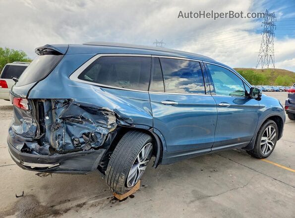 5FNYF6H92HB065887 2017 HONDA PILOT Teal Tył prawy