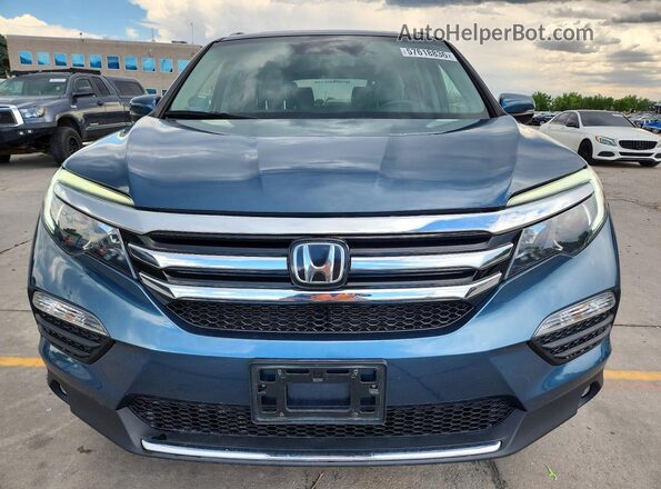 5FNYF6H92HB065887 2017 HONDA PILOT Teal Widok z przodu