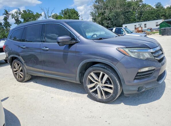 5FNYF6H92HB073617 2017 HONDA PILOT Gray წინა მარჯვენა