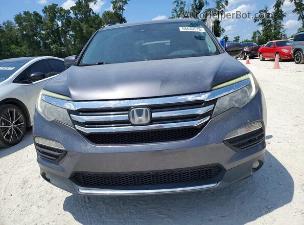5FNYF6H92HB073617 2017 HONDA PILOT Gray წინა ხედი