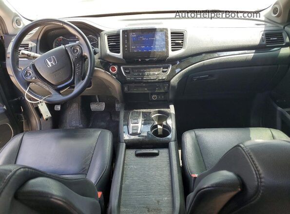 5FNYF6H92HB073617 2017 HONDA PILOT Gray წინა პანელის ხედი