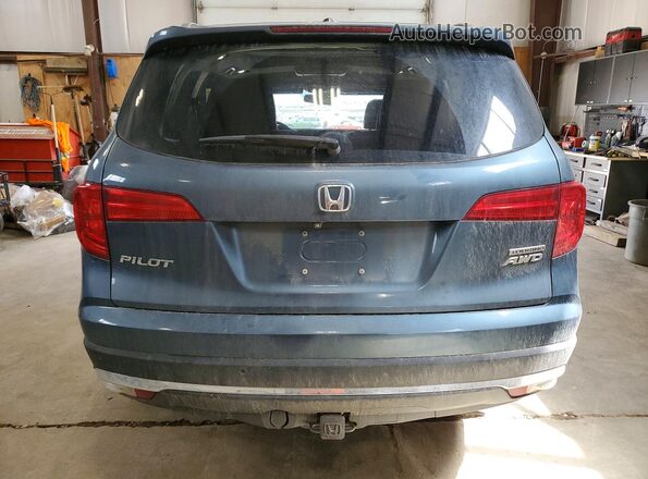 5FNYF6H92JB503037 2018 HONDA PILOT Blue 