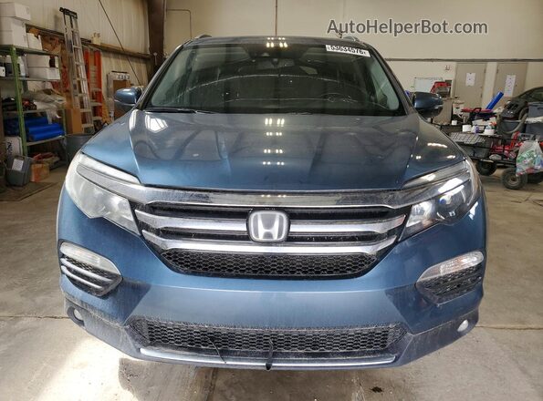 5FNYF6H92JB503037 2018 HONDA PILOT Blue 