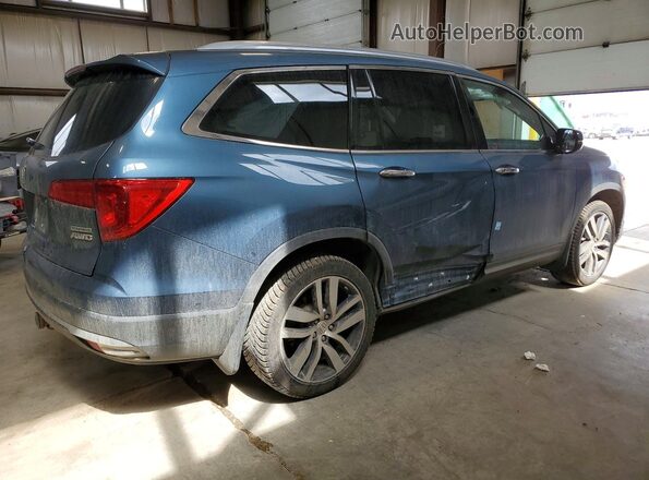 5FNYF6H92JB503037 2018 HONDA PILOT Blue 