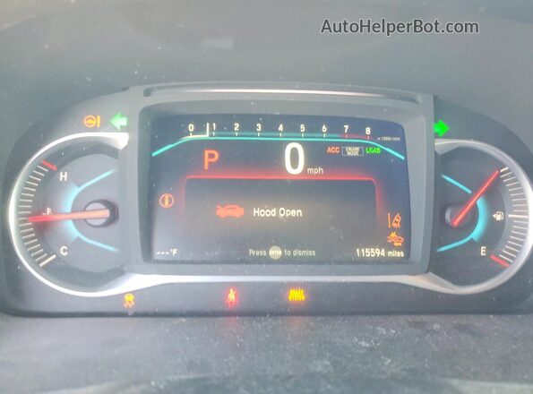 5FNYF6H92KB100483 2019 HONDA PILOT Gray Instrument cluster view