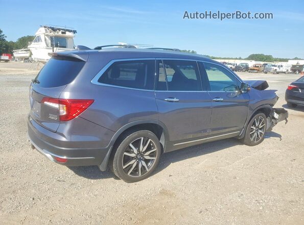 5FNYF6H92KB100483 2019 HONDA PILOT Gray Rear right