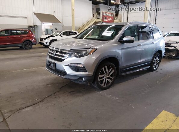 5FNYF6H93HB015726 2017 HONDA PILOT Серебряный Передняя левая четверть