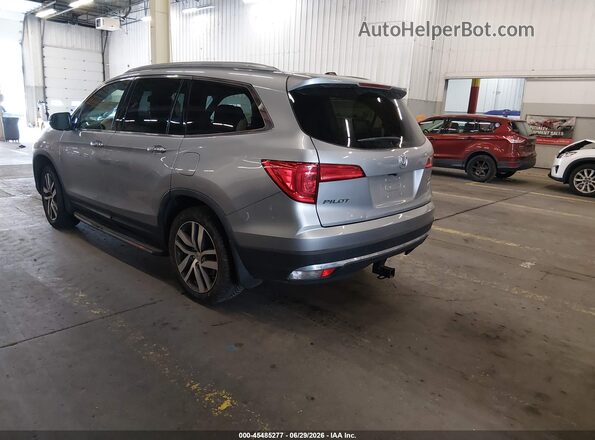 5FNYF6H93HB015726 2017 HONDA PILOT Серебряный Задняя левая четверть