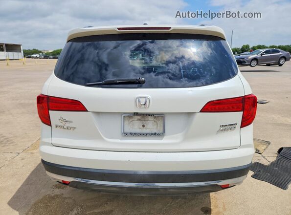 5FNYF6H93HB072671 2017 HONDA PILOT White უკანა ხედი