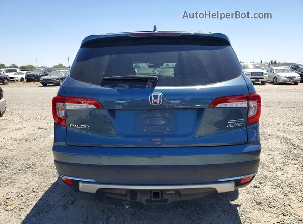 5FNYF6H93MB089528 2021 HONDA PILOT Blue უკანა ხედი