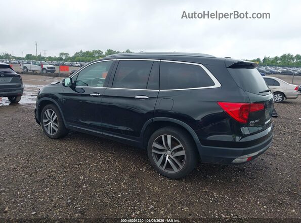 5FNYF6H94JB003476 2018 HONDA PILOT Black Задня ліва чверть