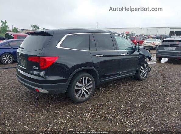 5FNYF6H94JB003476 2018 HONDA PILOT Black Задня права чверть