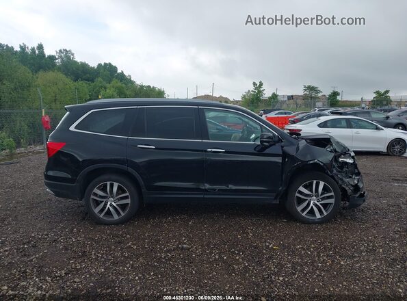 5FNYF6H94JB003476 2018 HONDA PILOT Black Вид задньої частини салону