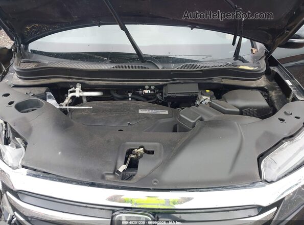 5FNYF6H94JB003476 2018 HONDA PILOT Black Вид ззаду