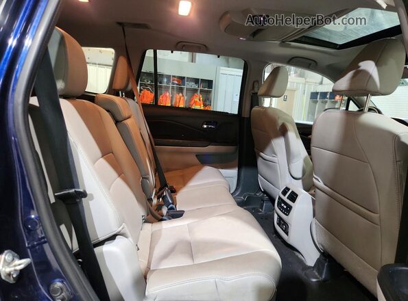 5FNYF6H94LB012083 2020 HONDA PILOT Синий Вид задней части салона