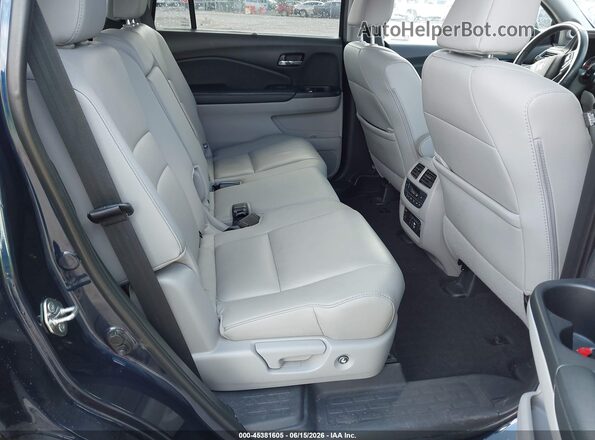 5FNYF6H95KB074395 2019 HONDA PILOT Blue VIN sticker view