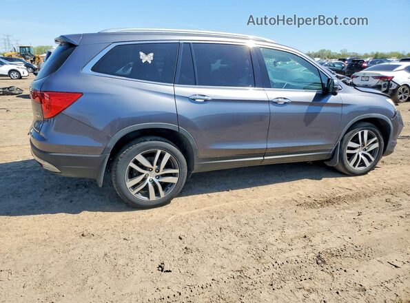 5FNYF6H96JB064215 2018 HONDA PILOT Gray Rear right