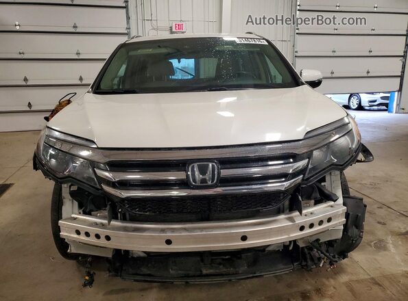 5FNYF6H96JB070077 2018 HONDA PILOT White 