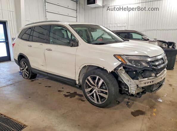 5FNYF6H96JB070077 2018 HONDA PILOT White 