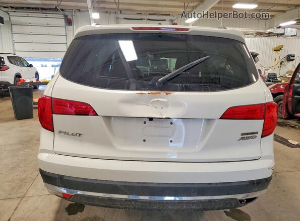 5FNYF6H96JB070077 2018 HONDA PILOT White 
