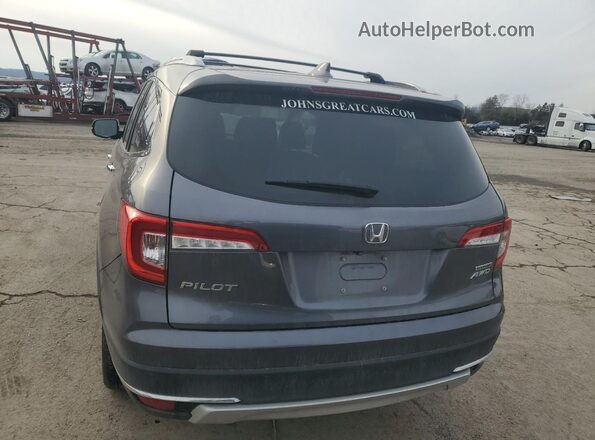 5FNYF6H96KB087429 2019 HONDA PILOT Gray უკანა ხედი