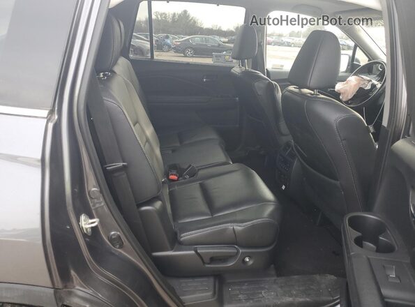 5FNYF6H96KB087429 2019 HONDA PILOT Gray უკანა სალონის ხედი