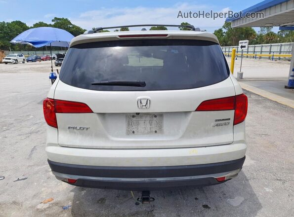 5FNYF6H97HB044470 2017 HONDA PILOT White Вид ззаду