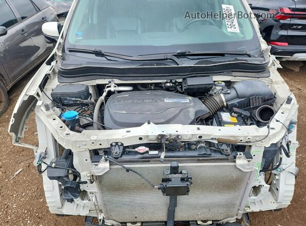 5FNYF6H97HB074780 2017 HONDA PILOT White Engine compartment view