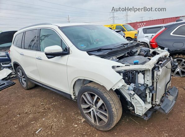 5FNYF6H97HB074780 2017 HONDA PILOT White Front right