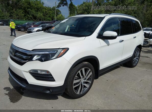 5FNYF6H97HB077050 2017 HONDA PILOT White Передня ліва чверть