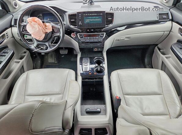 5FNYF6H97KB020791 2019 HONDA PILOT Blue Vista del salpicadero