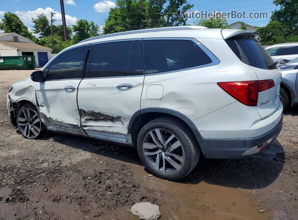 5FNYF6H98HB010733 2017 HONDA PILOT White Задня ліва чверть