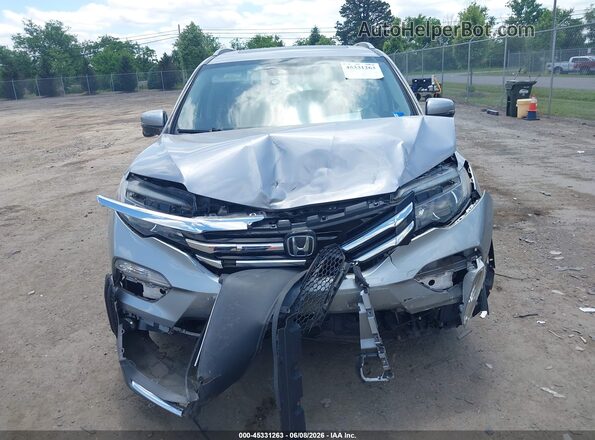 5FNYF6H98JB005649 2018 HONDA PILOT Серебряный Вид щитка приборов