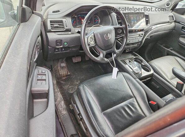 5FNYF6H98KB004003 2019 HONDA PILOT Gray წინა პანელის ხედი