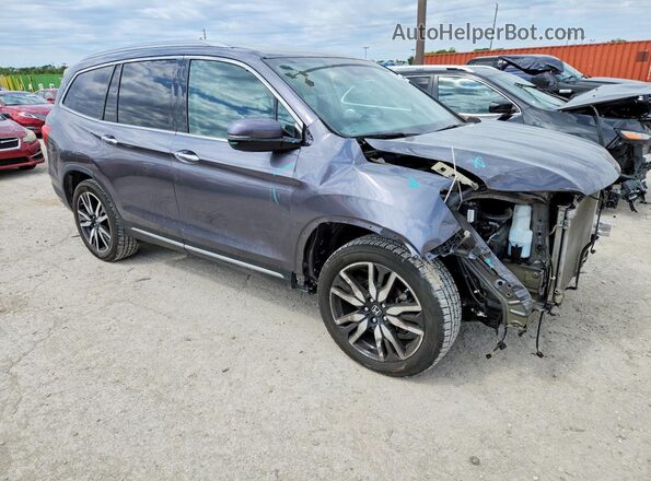 5FNYF6H98KB004003 2019 HONDA PILOT Gray წინა მარჯვენა