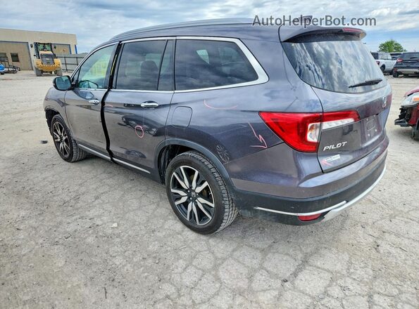5FNYF6H98KB004003 2019 HONDA PILOT Gray უკანა მარცხენა